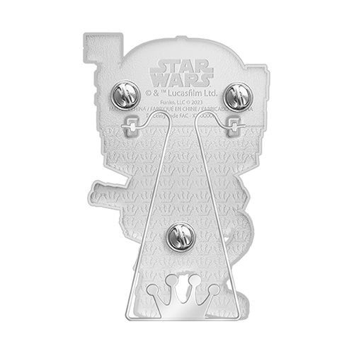 Star Wars: The Mandalorian Heavy Armor Mando Large Enamel Funko Pop! Pin