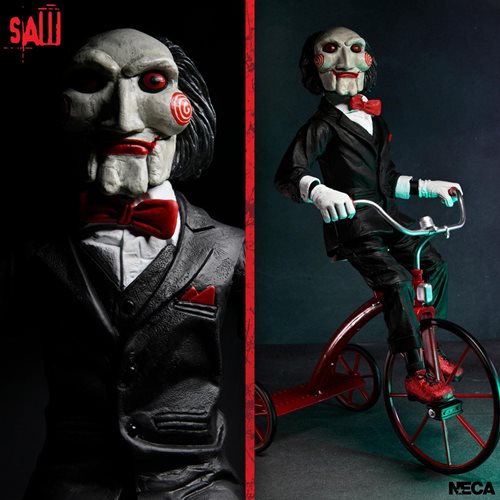 Saw Billy the Puppet & Tricycle 12-Inch Talking Figure, Not Mint