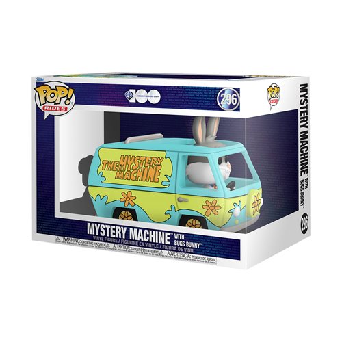 Warner Bros. 100th Anniversary Looney Tunes X Scooby-Doo Mystery Machine with Bugs Bunny Super Delux