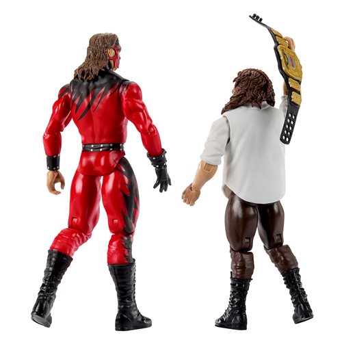 WWE Main Event Showdown Series 18 Kane and Mankind Action Figure 2-Pack