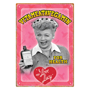 I Love Lucy Vitameatavegamin Tin Sign