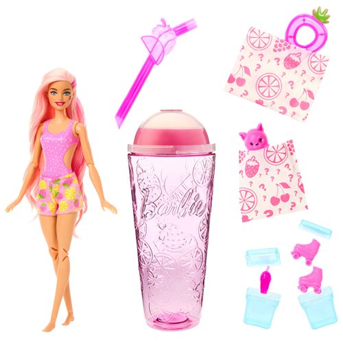 Barbie Pop Reveal Juicy Fruits Strawberry Lemonade Doll