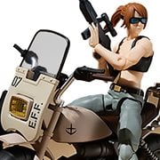 Gundam MS EFF Infantry and Bike GMG Figure Set