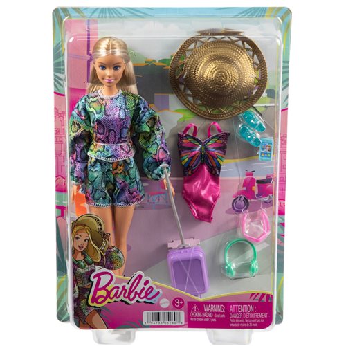 Barbie Holiday Fun Summer Travel Doll Set