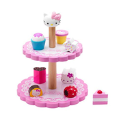 Hello Kitty Cake Tiered Serving Tray Playset