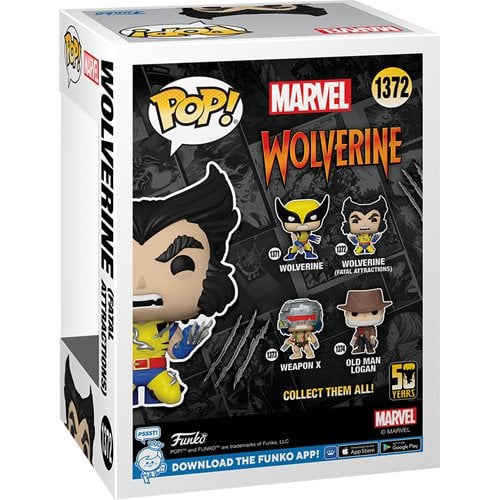 Wolverine 50th Anniversary Ultimate Wolverine with Adamantium Funko Pop! Vinyl Figure
