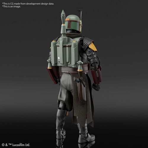Star Wars: The Mandalorian Boba Fett 1:12 Scale Model Kit