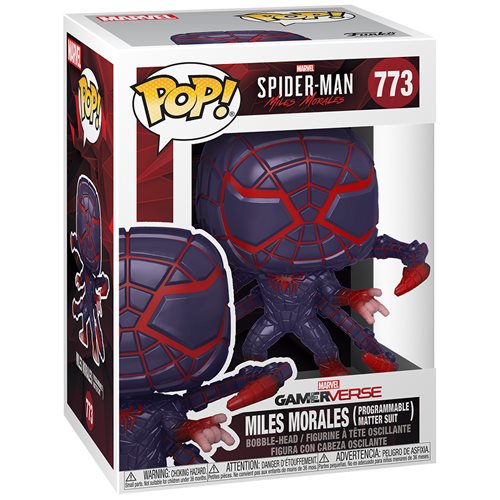 Spider-Man Miles Morales Game Programmable Suit Pop! Vinyl Figure