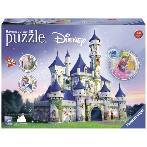 Disney Castle 216 Piece 3D Puzzle