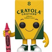 Crayola Crayon Box 8-Piece Funko Pop! Vinyl Figure #131, Not Mint
