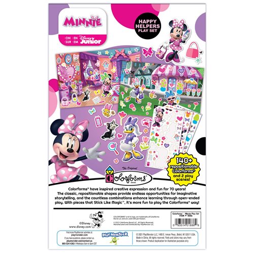 Colorforms Disney Minnie Mouse Boxed Playset