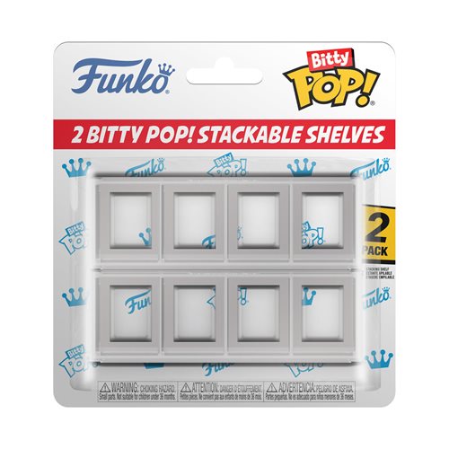 Funko Bitty Pop! Acrylic Display Shelf 2-Pack