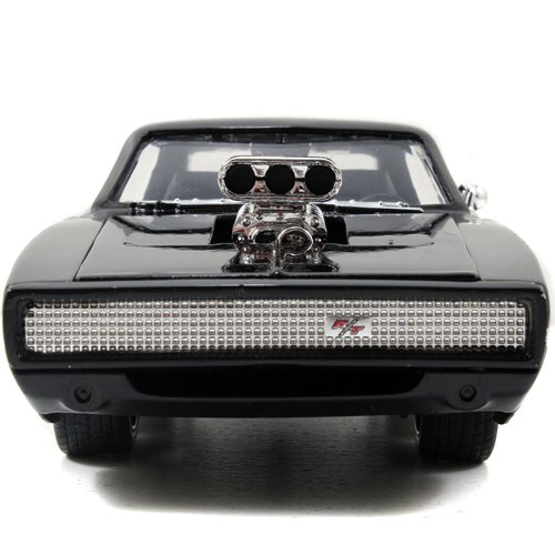 Fast and the Furious Dom's Dodge Charger 1:24 Scale Build and Collect Die-Cast Metal Vehicle with Do