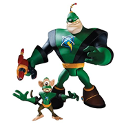 Ratchet and Clank Captain Qwark with Scrunch Action Figure
