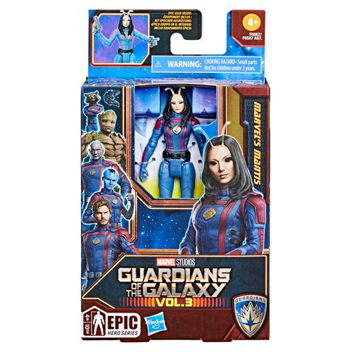 Guardians of the Galaxy Vol. 3 Epic Hero Series 4-Inch Action Figures Wave 1 Set of 4