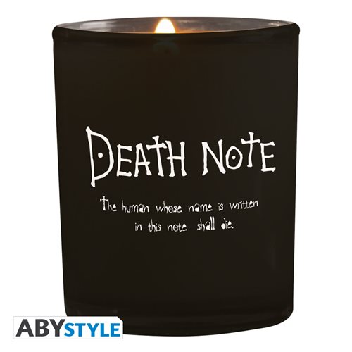 Death Note Light and Ryuk Candle