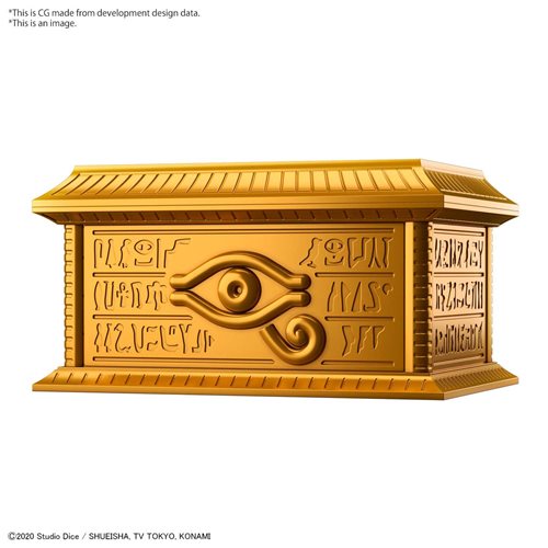 Yu-Gi-Oh Gold Sarcophagus for the Ultimagear Millennium Puzzle Model Kit