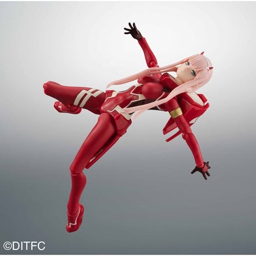 Darling in the Franxx 5th Anniversary Zero Two and Strelizia S.H.Figuarts x Robot Spirits Action Fig