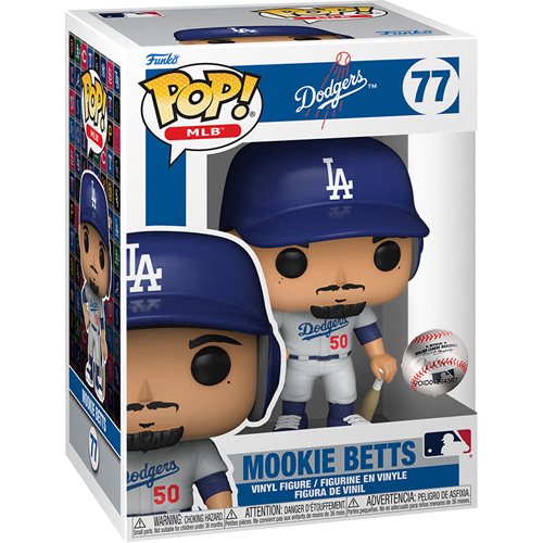MLB Dodgers Mookie Betts (Alternate Jersey) Pop! Vinyl Figure