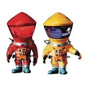 2001: A Space Odyssey DF Red and Yellow Astronaut Defo Real Soft Vinyl Figure 2-Pack