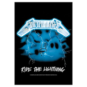 Metallica Ride the Lightning Fabric Poster Wall Hanging
