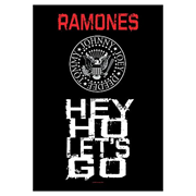 Ramones Hey Ho Let's Go Fabric Poster Wall Hanging