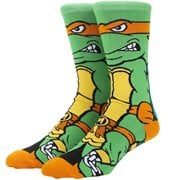 Teenage Mutant Ninja Turtles Michelangelo Animigos 360 Character Socks