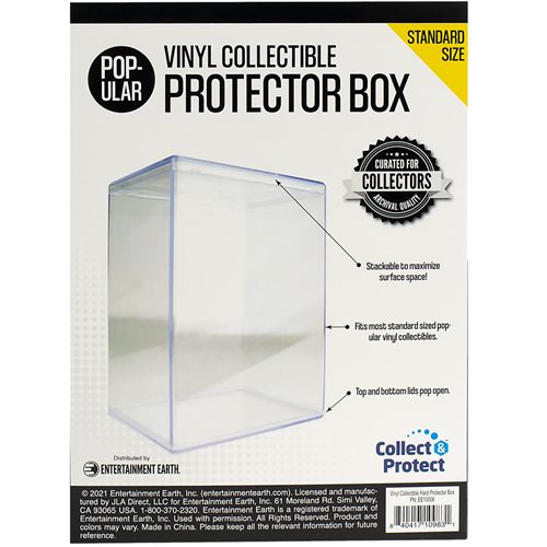 Entertainment Earth Premium Interlocking Vinyl Figure Hard Protector Box