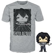 My Hero Academia Shota Aizawa Pop! Vinyl with Gray T-Shirt