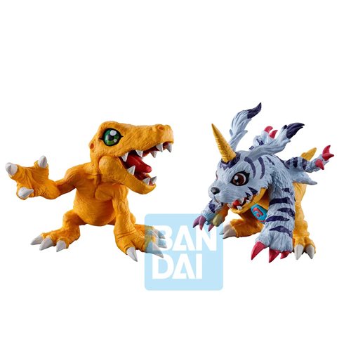 Digimon Adventure Agumon and Gabumon Digimon Ultimate Evolution Ichibansho Statue