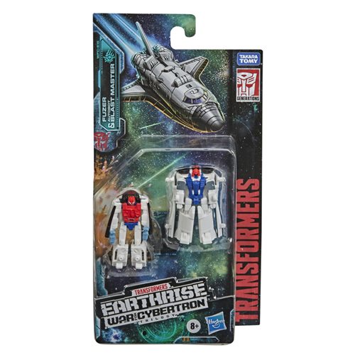 Transformers War for Cybertron Earthrise Micromasters Astro Squad Fuzer and Blast Master