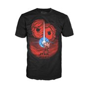 Star Wars: The Last Jedi Movie Poster Pop! Black T-Shirt