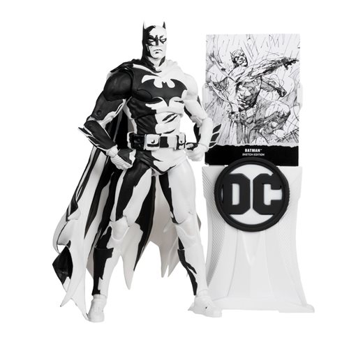 DC Multiverse Batman Hush Sketch Gold Label 7-Inch Scale Action Figure - Entertainment Earth Exclusive