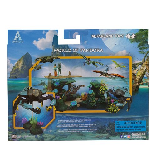 Avatar: The Way of Water World of Pandora Medium Deluxe Critter Vehicle Case of 6