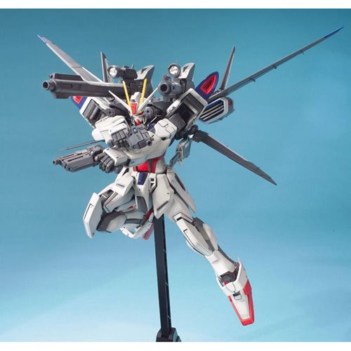 Mobile Suit Gundam Seed Astray Lukas Strike E + IWSP Master Grade 1:100 Scale Model Kit