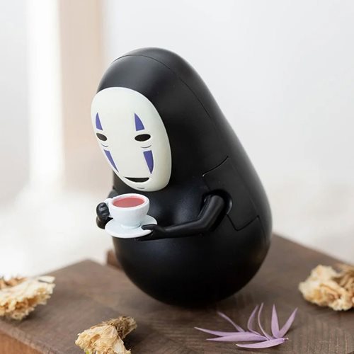 Spirited Away No-Face with Teacup Roly Poly Tilting Figure