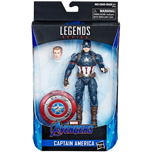 Avengers Endgame Marvel Legends Captain America Worthy  6-Inch Action Figure - Exclusive