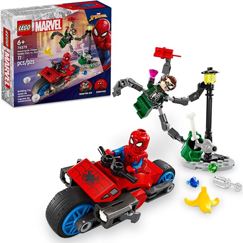 LEGO 76275 Marvel Motorcycle Chase: Spider-Man vs. Doc Ock