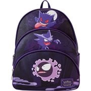 Pokémon Gengar Evolution Triple Pocket Backpack