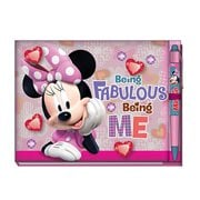 Minnie Mouse Fabulous Me Deluxe Autograph Book with Pen