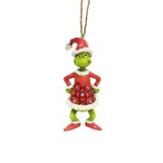 Dr. Seuss The Grinch Grinch Dressed as Santa Ornament by Jim Shore