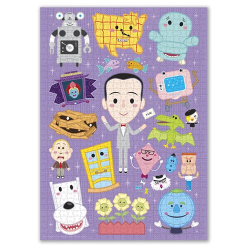 Pee-wee's Playhouse 1000-Piece Jigsaw Purple Puzzle