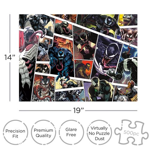 Spider-Man Venom Panels 500-Piece Puzzle