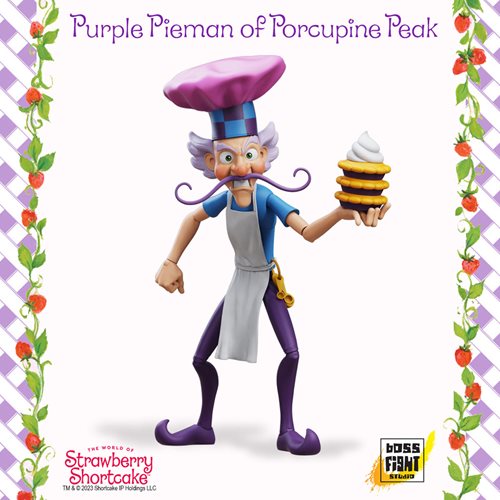 Strawberry Shortcake Purple Pieman of Porcupine Peak Action Figure