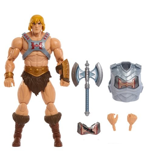 Masters of the Universe Masterverse Revolution Battle Armor He-Man Action Figure