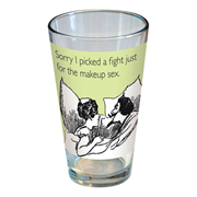 Someecards Picked A Fight Pint Glass