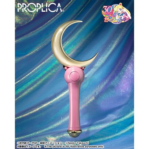 Pretty Guardian Sailor Moon Moon Stick Brilliant Color Edition Proplica Prop Replica