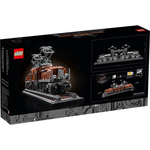 LEGO 10277 Icons Crocodile Locomotive