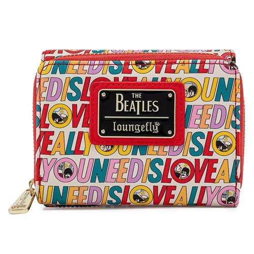 The Beatles All You Need is Love Tri-Fold Wallet