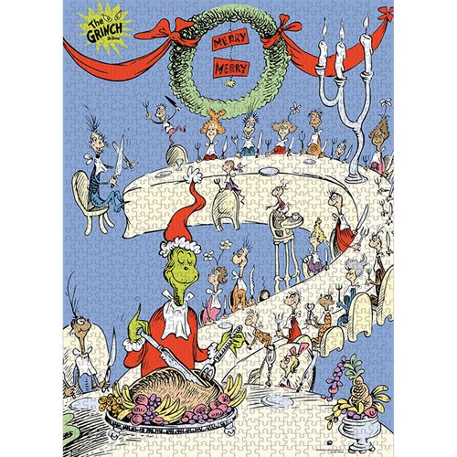 Dr. Seuss The Grinch Feast 1,000-Piece Puzzle